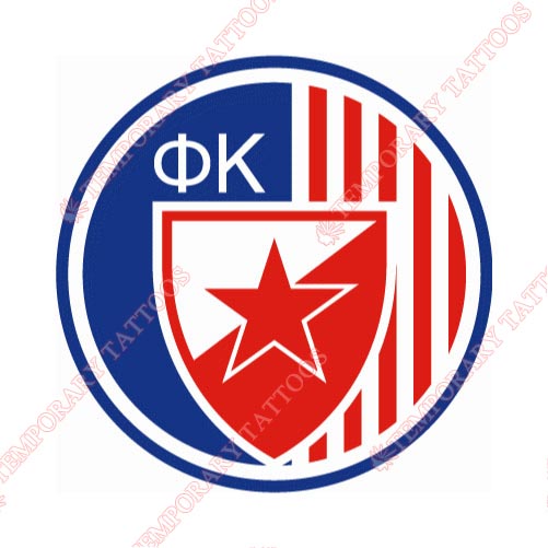 Red Star Belgrade Customize Temporary Tattoos Stickers NO.8456